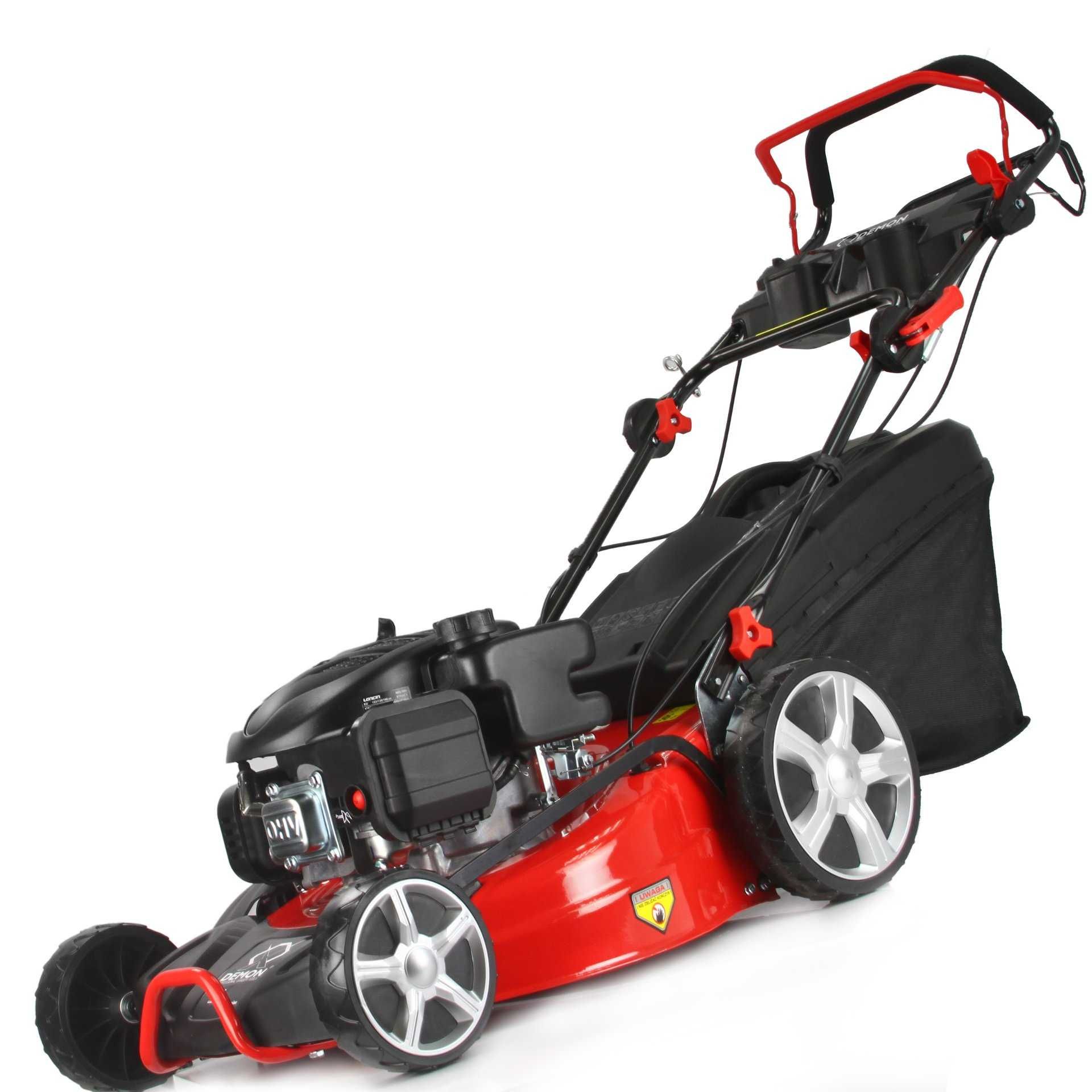 KOSIARKA SPALINOWA do trawy LONCIN z napędem Mocna Kosiarka 48cm DEMON