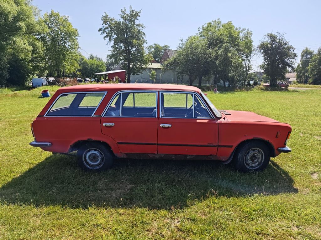 Fiat 125p Kombi Barn Find odpala