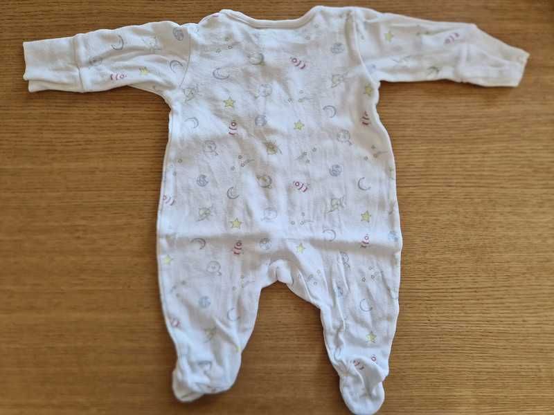 Pajacyk niemowlęcy Zara Baby we wzory związane z kosmosem 56