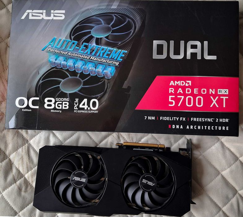 Dual RX 5700 XT -08G-Evo 8GB DDR6