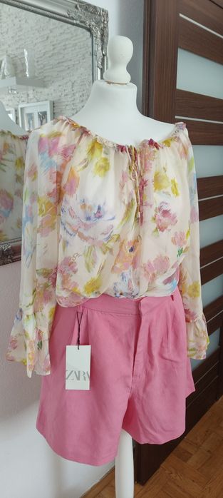 Komplet damski bluzka i spodenki