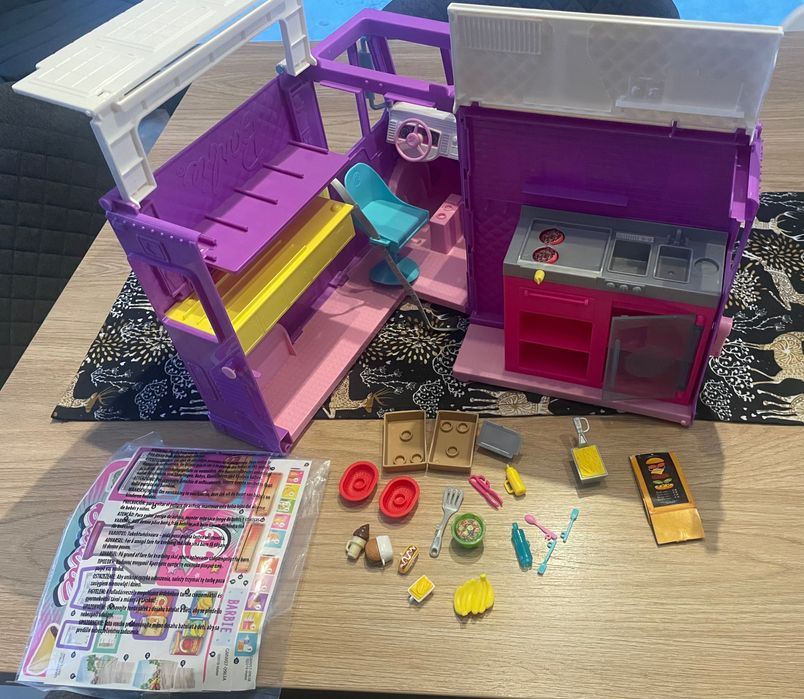 Foodtruck Barbie Zestaw Do Zabawy GMW07