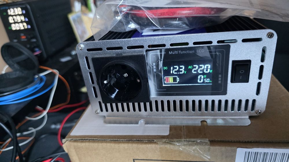Potężna przetwornica 12V 230V 5000W czysty sinus FDIK NOWA offgrid