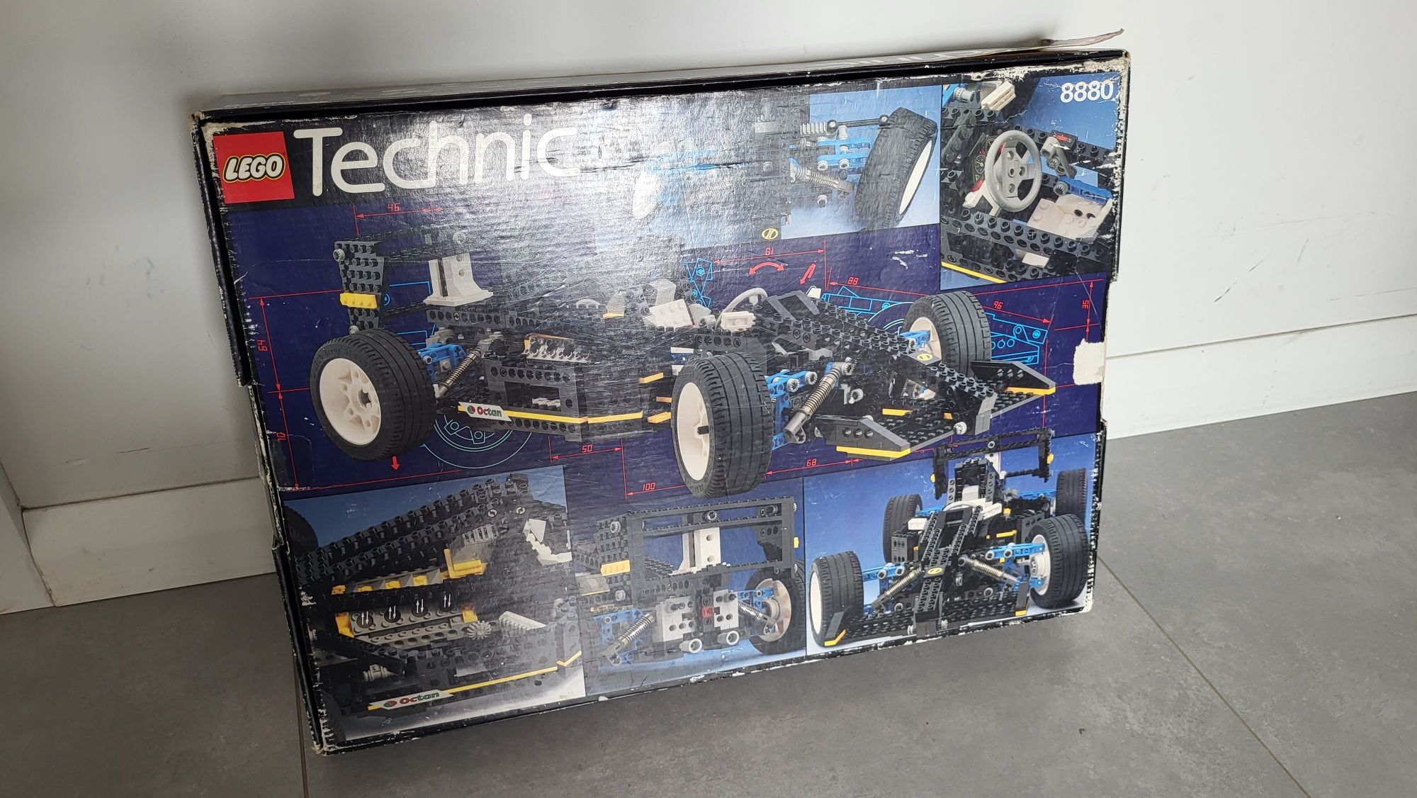 Lego technic 8880 pudełko