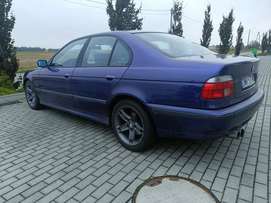 BMW E39 shadow line fioletowa individual