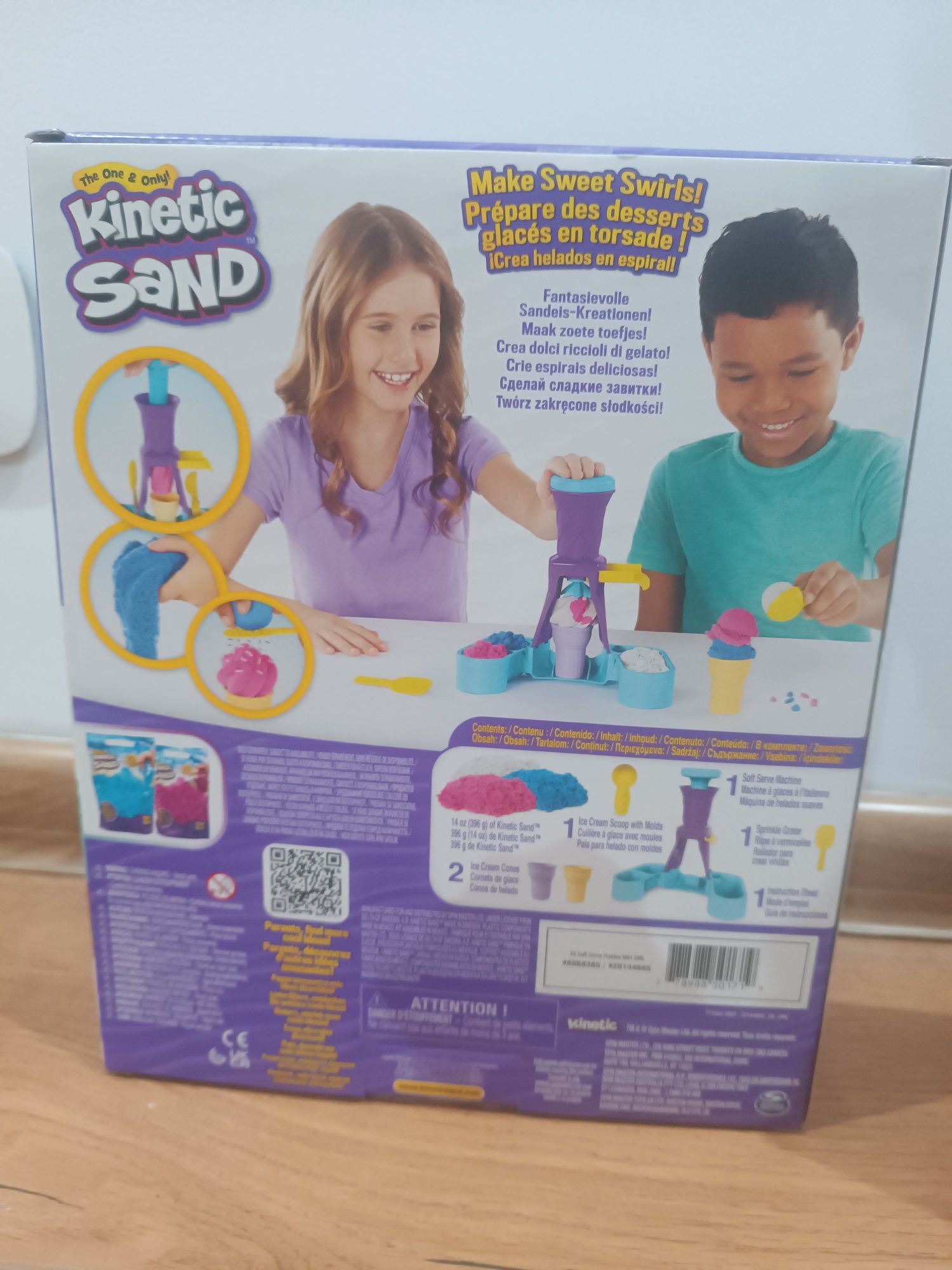 Piasek kinetyczny Magic Sand lodziarnia