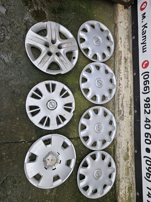 Ковпак колісний структурний Опель Opel R15 R16 Вектра Астра Зафіра