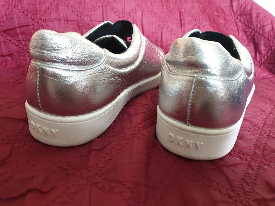 Кожаные мокасины DKNY 40р.