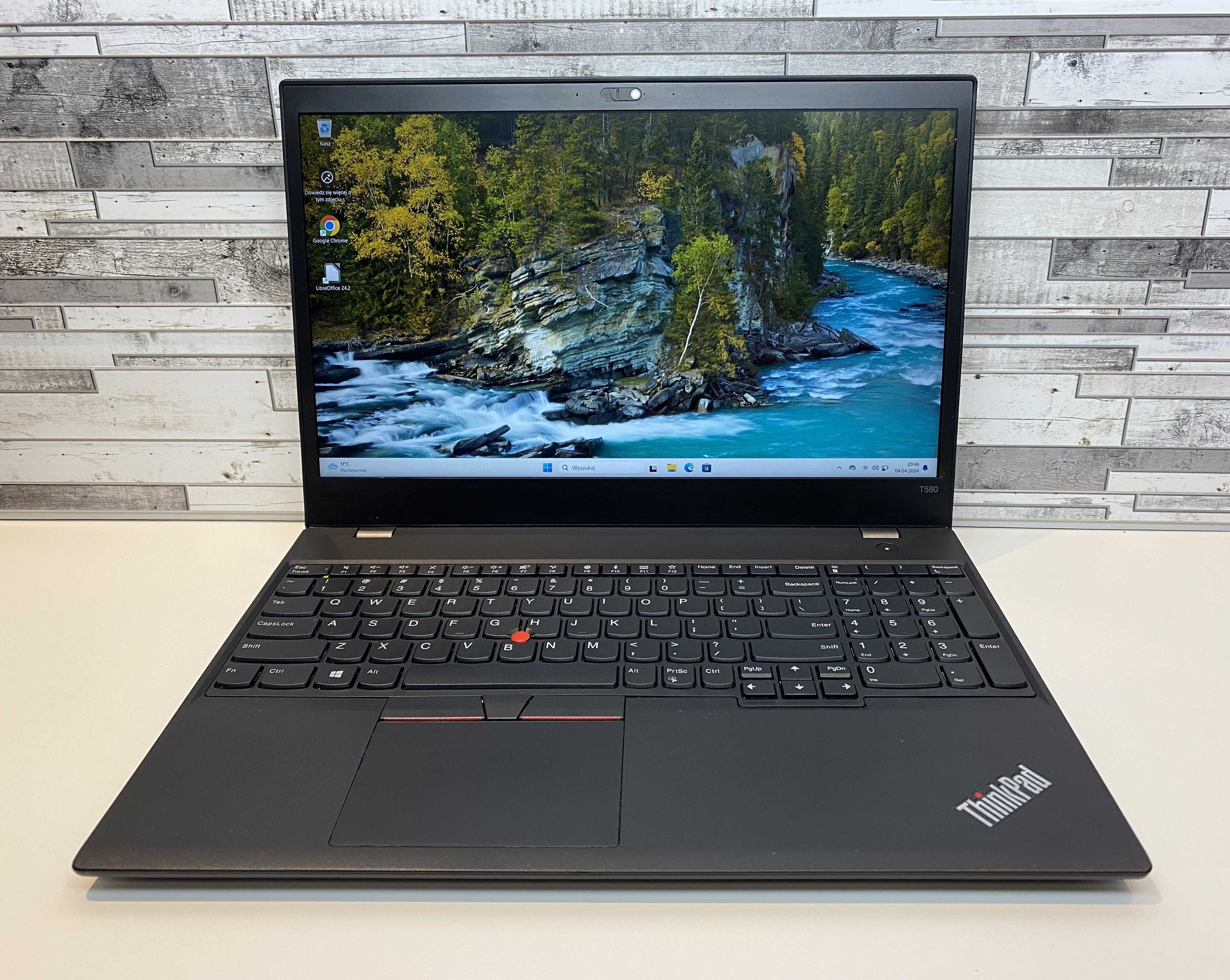 Lenovo Thinkpad T580 i7-8gen / 16 GB / 512 GB FHD W11 MX150