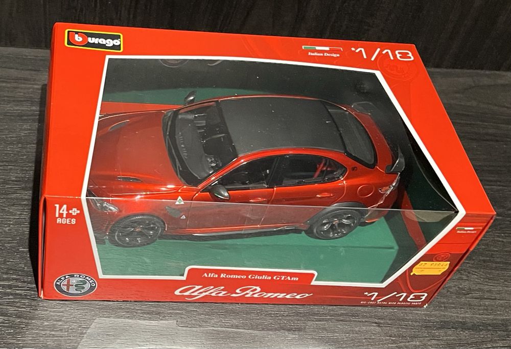 Bburago 1:18 Alfa Romeo Giulia GTAm