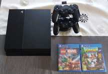 PlayStation 4, PS 4+1pad+2 gry