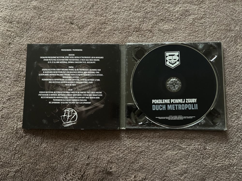 Płyta CD Pokolenie Pewnej Zguby - Duch metropolii