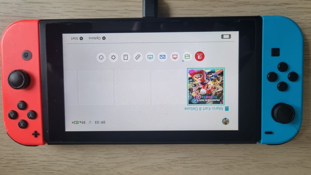 Nintendo switch v2 full pakiet + gra
