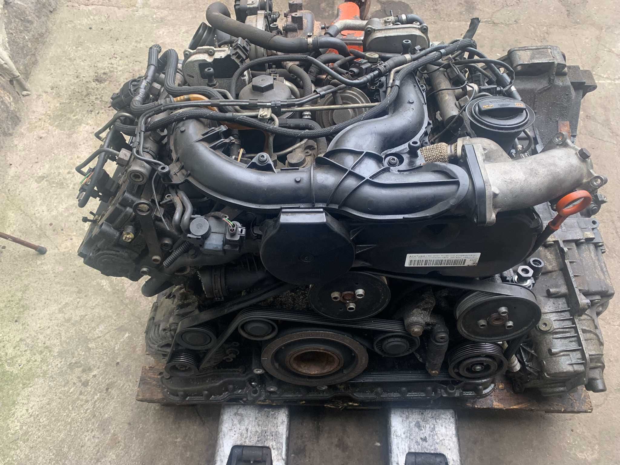 silnik kompletny z osprzętem audi a6 c6 2.7 TDI sprawny BPP gwarancja