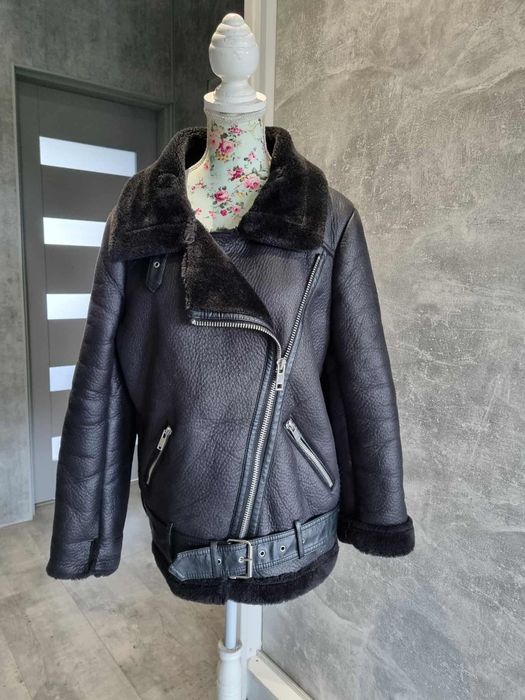 Ramoneska z kożuszkiem Zara XS 34