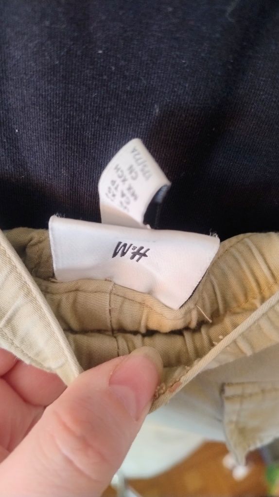 Spodnie cargo bojówki jogger rozmiar XS Oversize