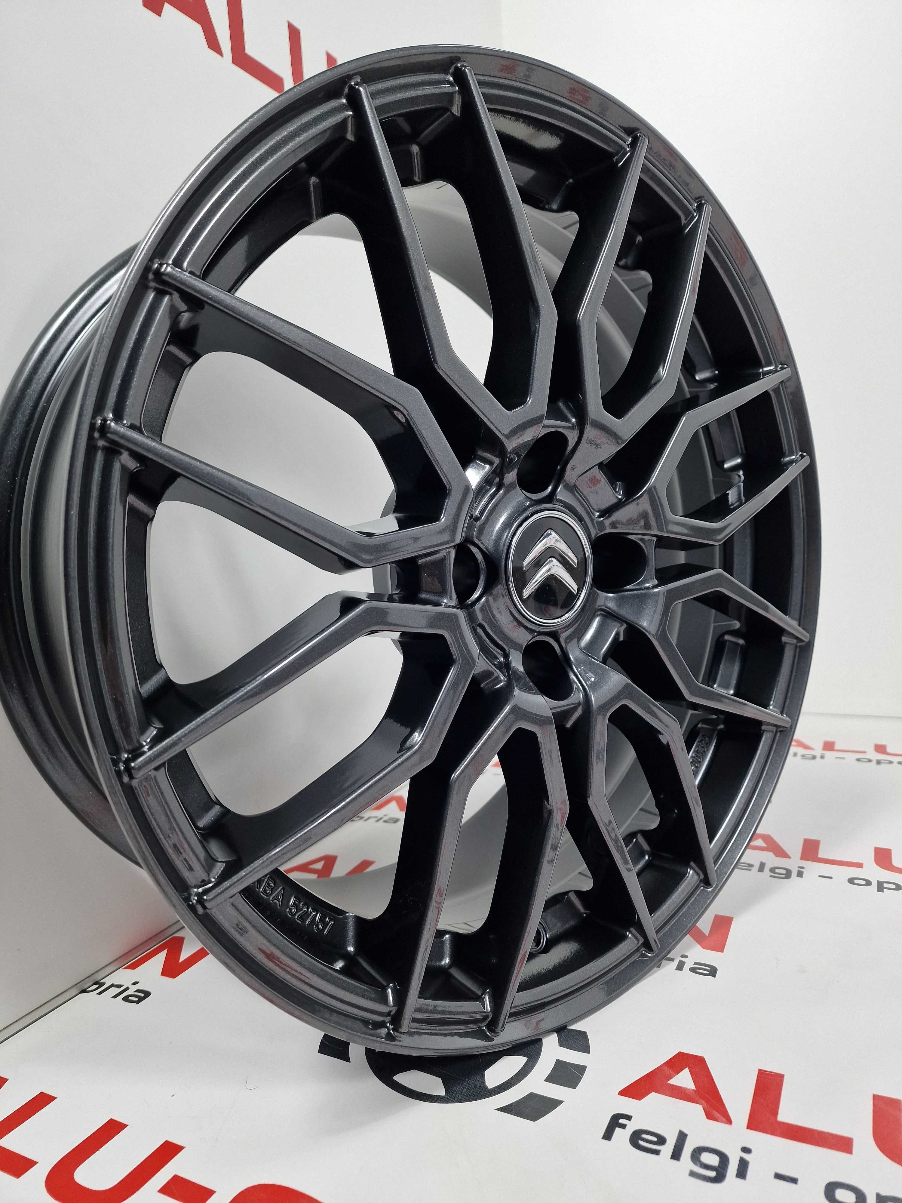 NOWE oryginalne alufelgi CITROEN 17" 4x108 C2 C3 C4 Xsara - Grafitowe