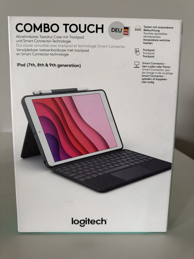 Logitech Combo Touch Ipad 9 Etui z trackpadem