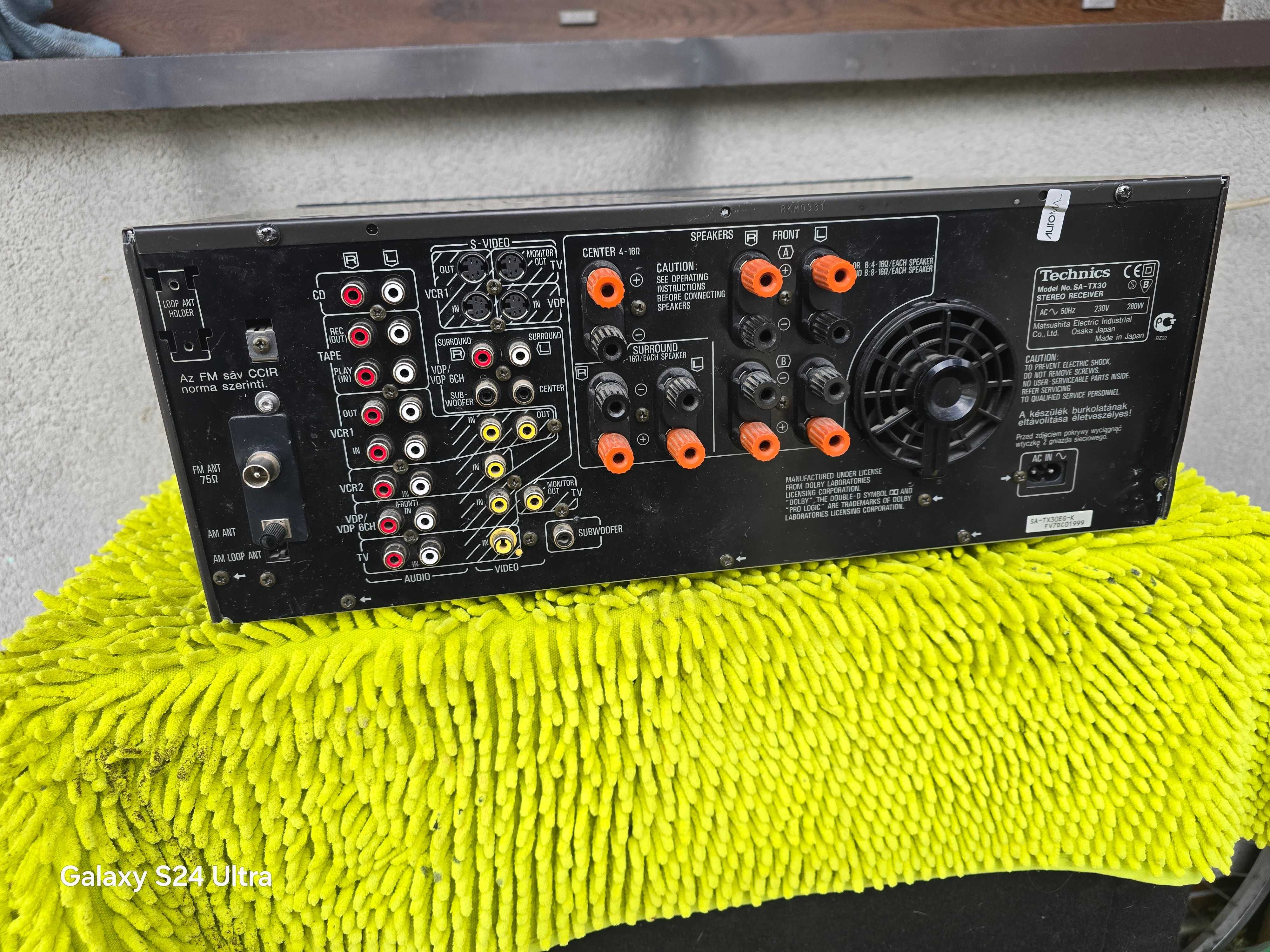 amplituner technics sa-tx30 jak nowy