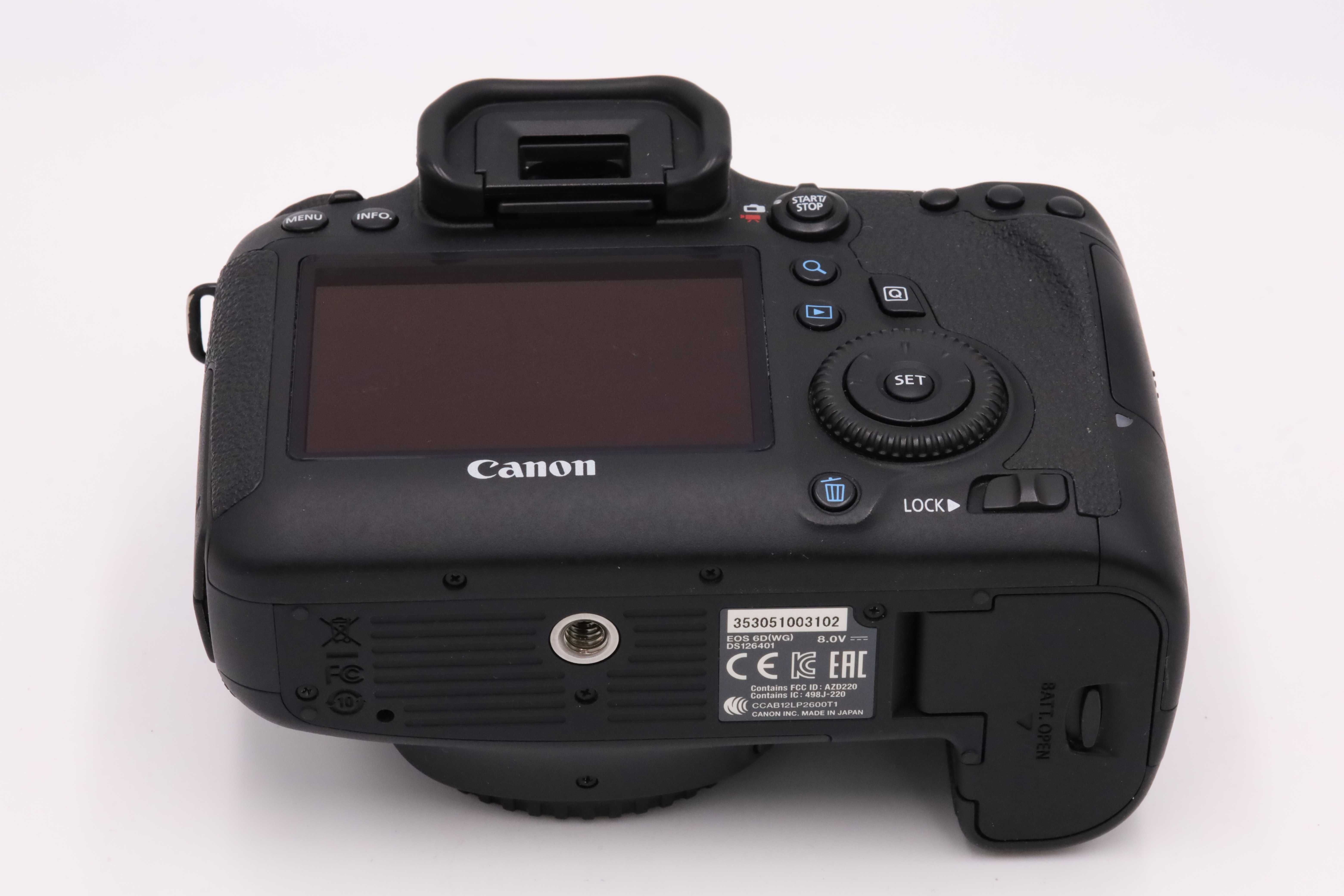 Canon EOS 6d 20 tys. przebieg jak nowa lustrzanka kompletny zestaw