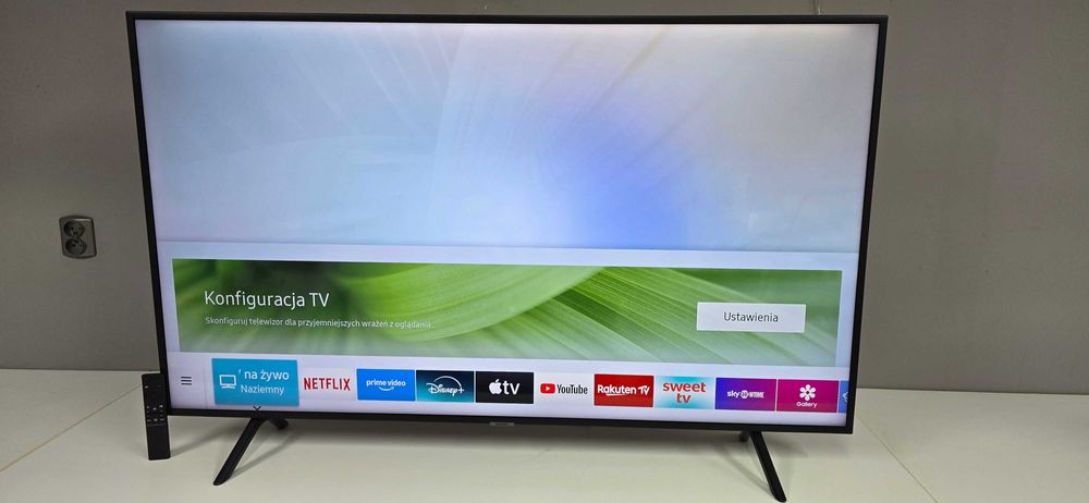 SAMSUNG UE55RU7179 55 Cali LED 4k Smart TV 6 Miesięcy Gwarancji