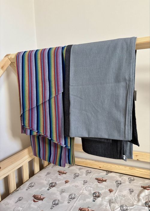 Zestaw dla pary - Dwie Chusty LennyLamb Storchenwiege GRATIS