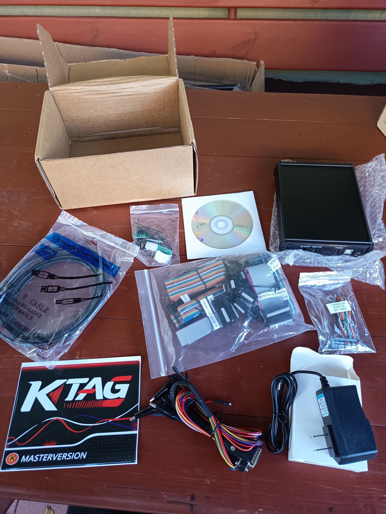K-TAG 7.020 Master – programator ECU/BDM/JTAG + akcesoria