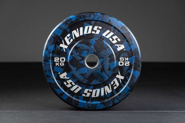 Obciążenie treningowe bumper Brushed Xenios USA 20 kg