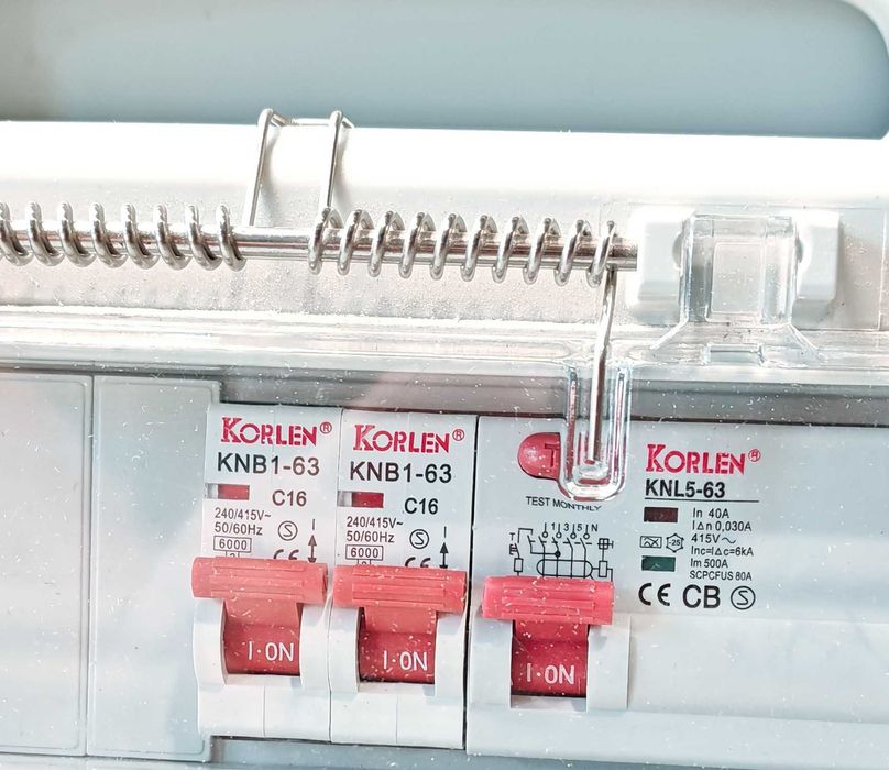 Rozdzielnica Elektryczna Budowlana 400 V 230 V IP4 NOWA 4x230 3x400