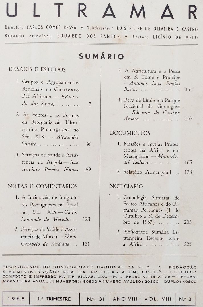 Parque Nacional Gorongosa 1968