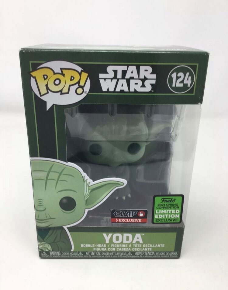 Funko POP! STAR WARS YODA 124 SC2021 limited edition emp excl