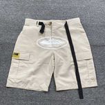 Нові Corteiz cargo shorts, карго шорти кортез з ремнем, y2k, drill