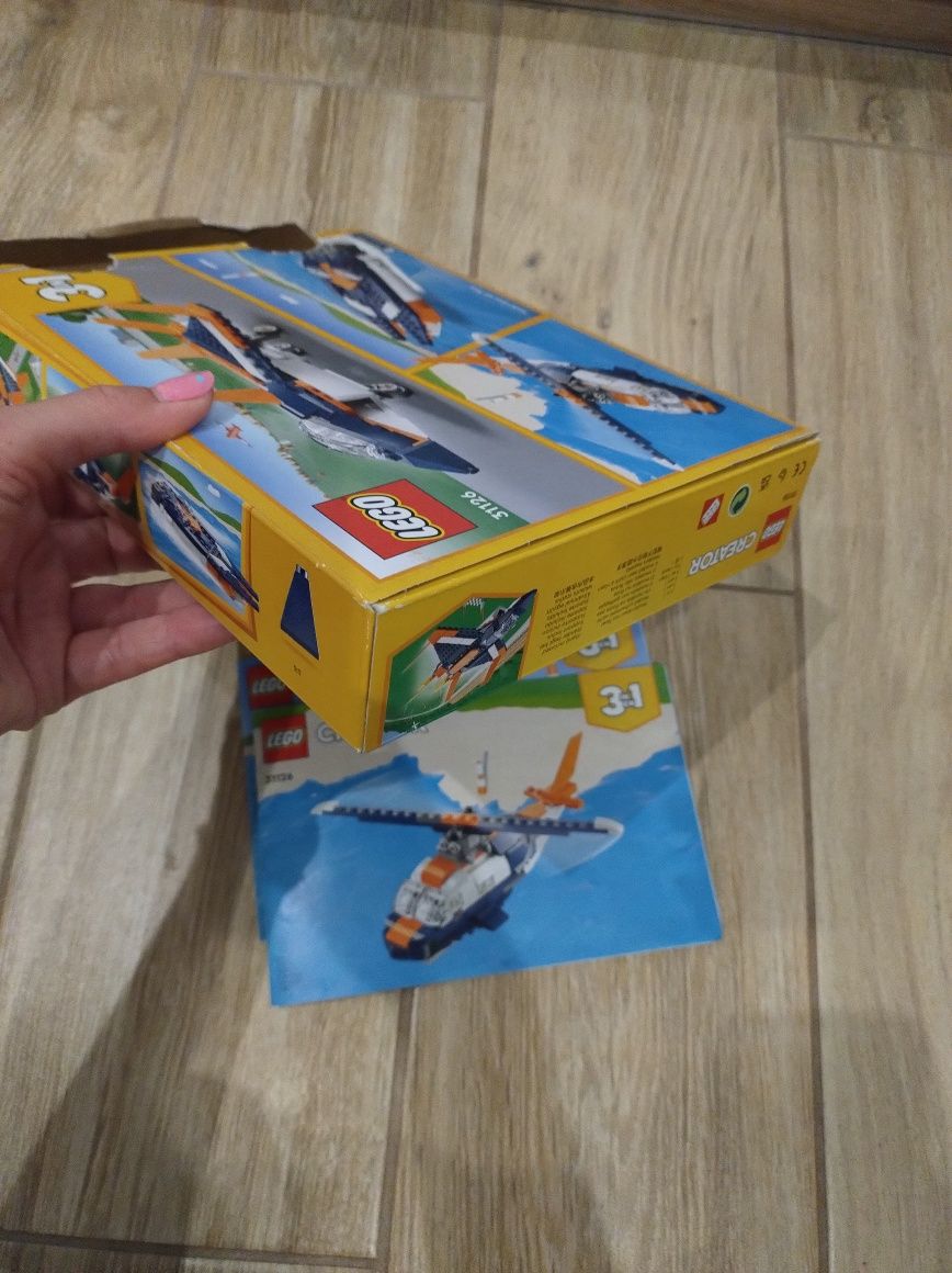 LEGO creator puste pudelka plus instrukcje