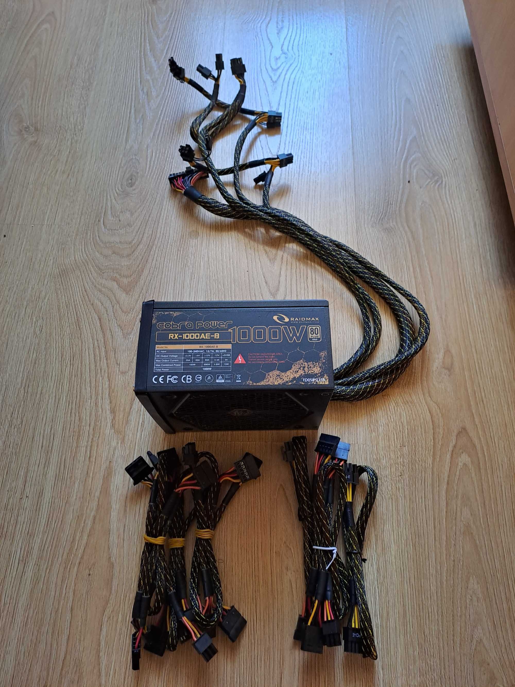 Блок живлення Raidmax Cobra RX-1000AE-B