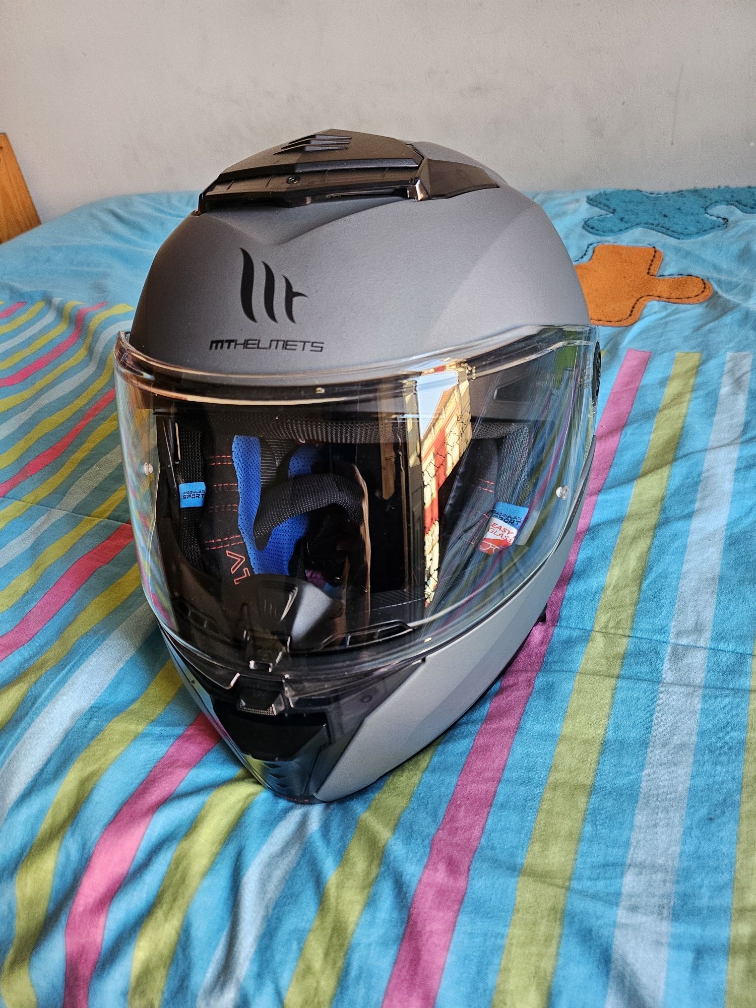 Capacete MT athom 2