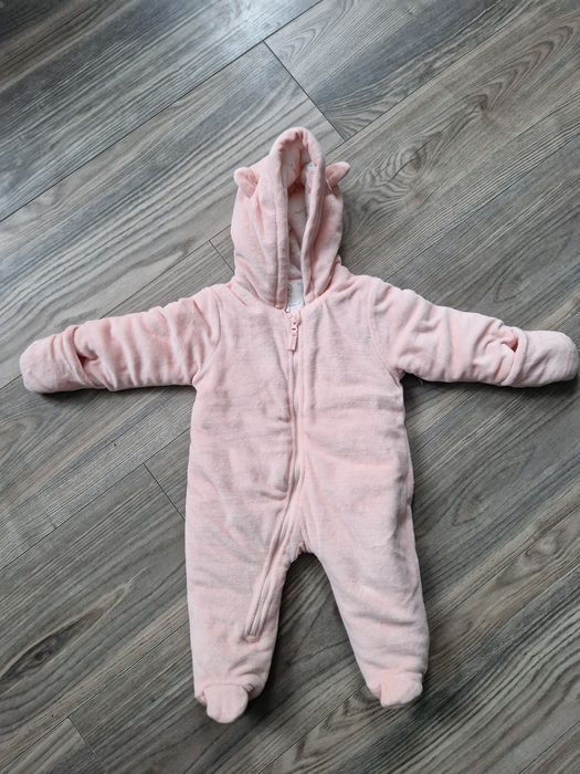 Pluszowy kombinezon
