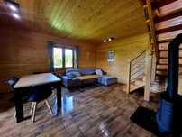 Dom całoroczny nad jeziorem,spokojna okolica,sauna