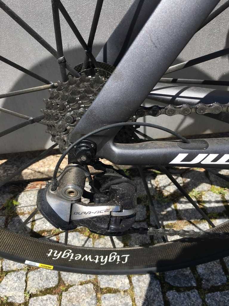 Bicicleta Cervélo S5 Dura Ace di2 rodas Lightweight