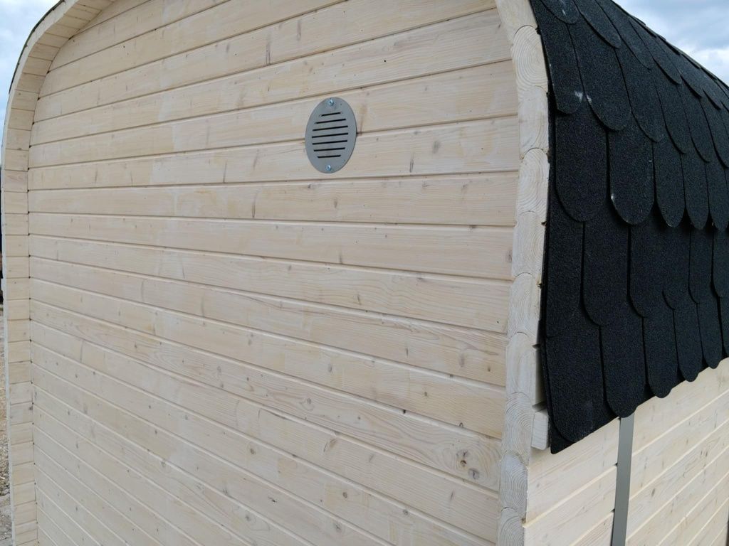 Sauna ogrodowa dostępna