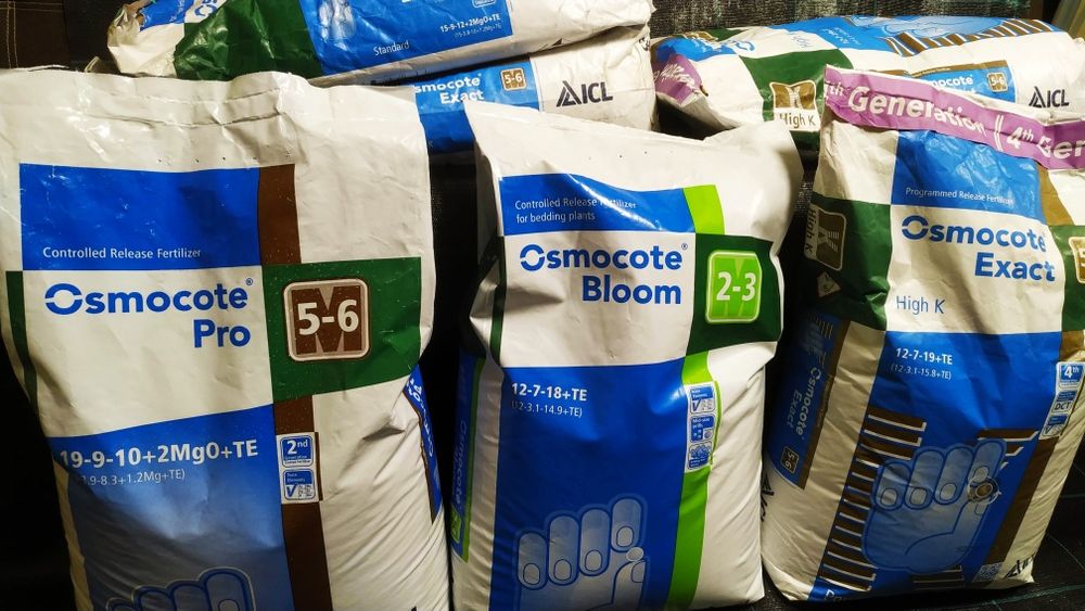 Осмокот Osmocote Pro 5-6 м, Osmocote Bloom, Петерс Peters Professional