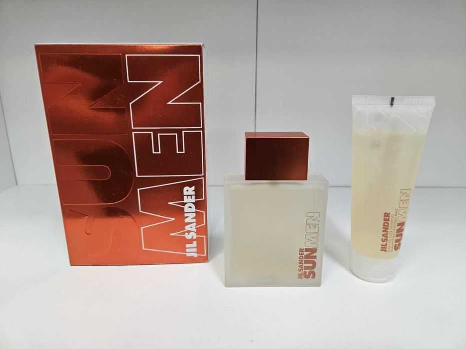 NOWA Męska Woda Toaletowa 75ml + Żel 75ml JIL Sander Sun Men