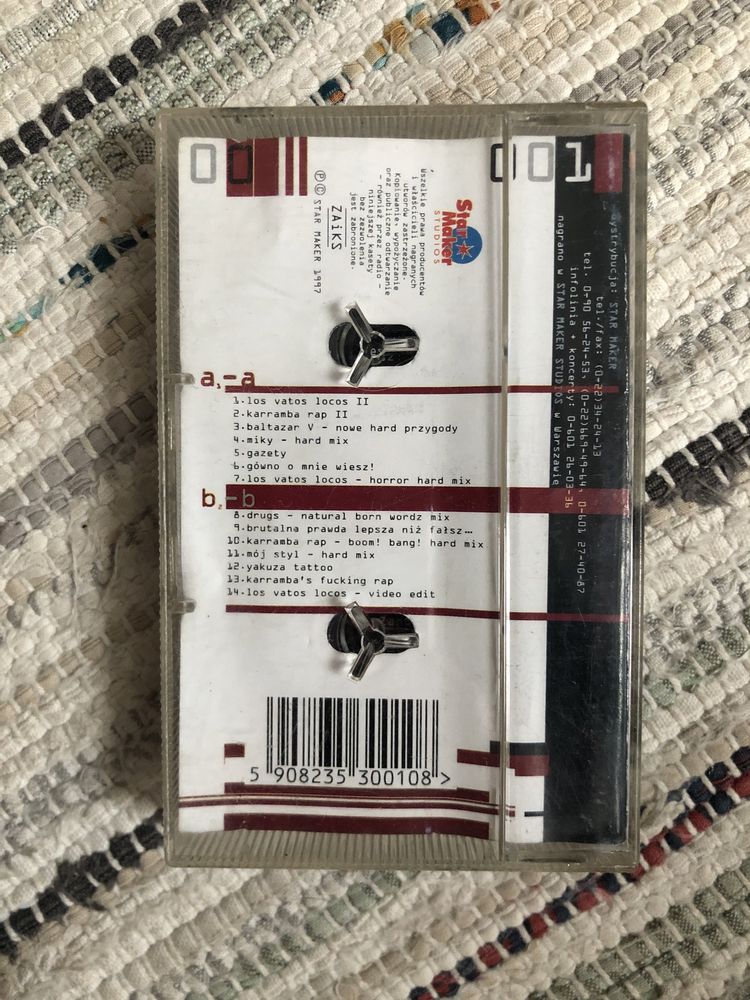 Kaseta Karramba Los Vatos Locos II Hard Mix