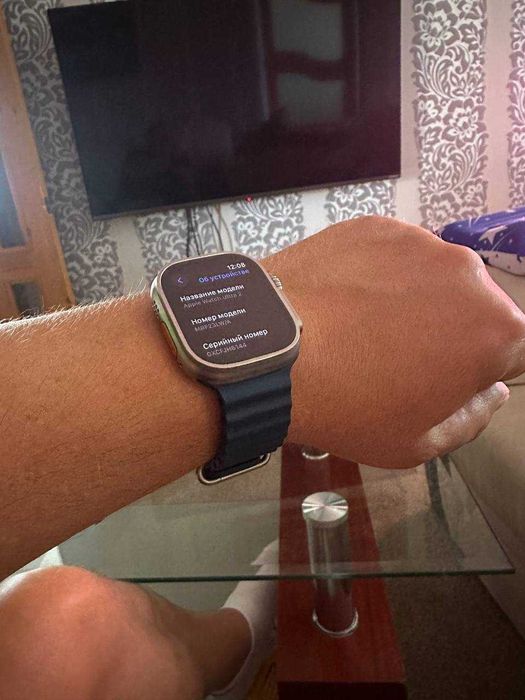 Смарт-годинник Apple Watch Ultra 2 49MM Natural Titanium MRF23LW/A