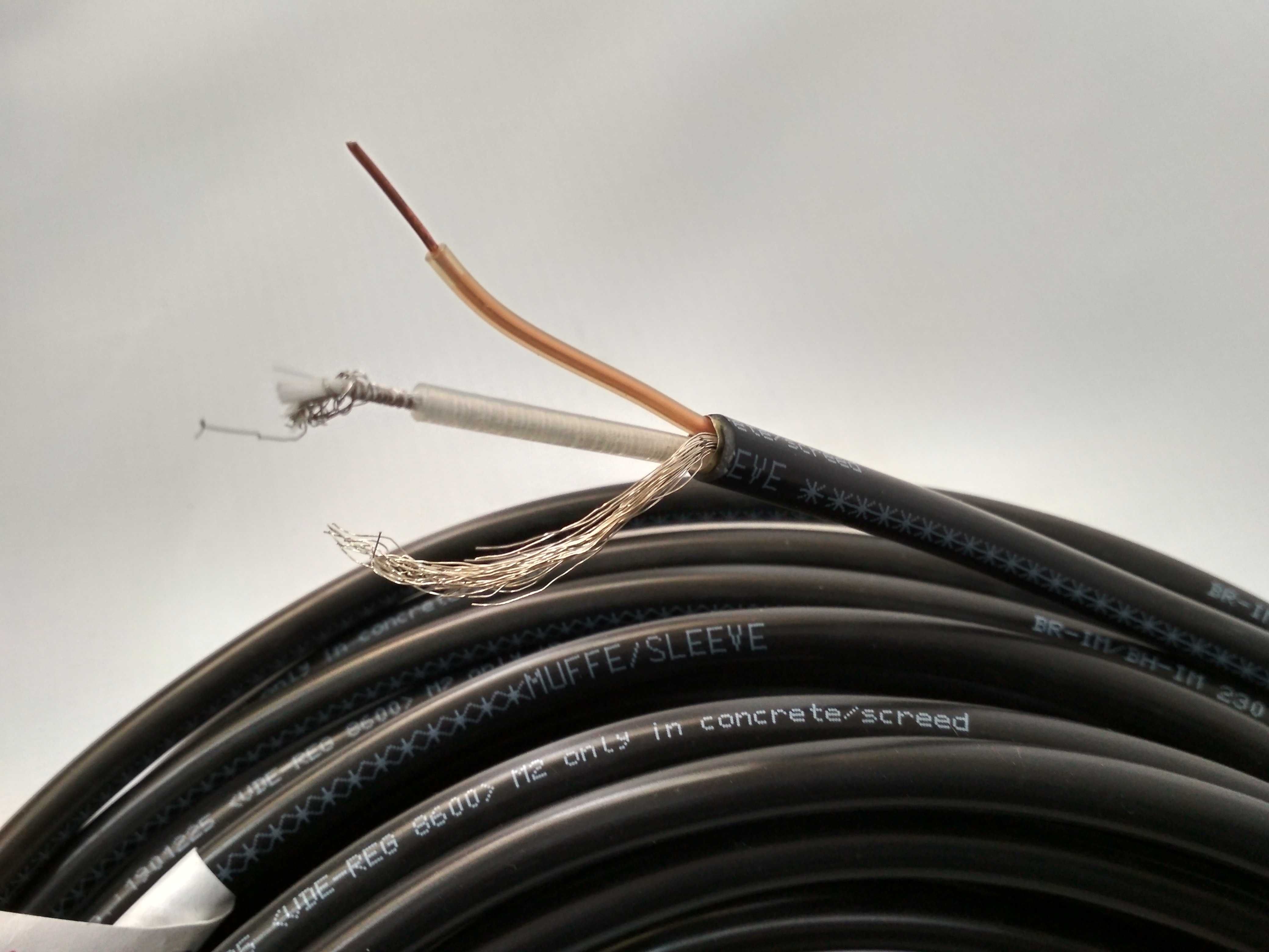 Нагрівальний кабель Hemstedt (Німеччина). Тепла підлога в стяжку