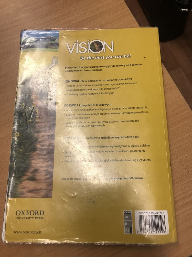 Książka oxford Vision 1