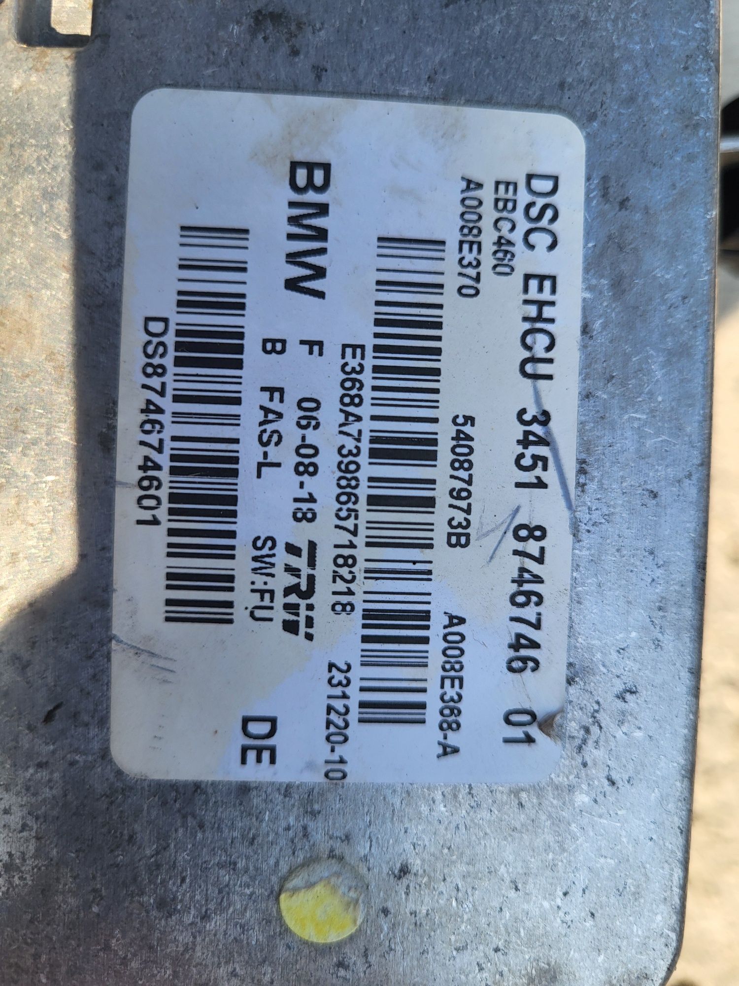 Pompa Hamulcowa abs dsc bmw m5 f90 m8 f91 f92 4.4 v8 625km Competition