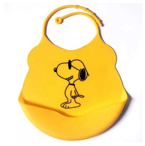 Babetes Silicone Bebé - Mickey, Minnie, Snoopy