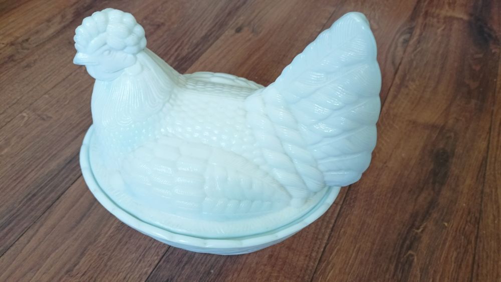 Kura porcelanowa PRL