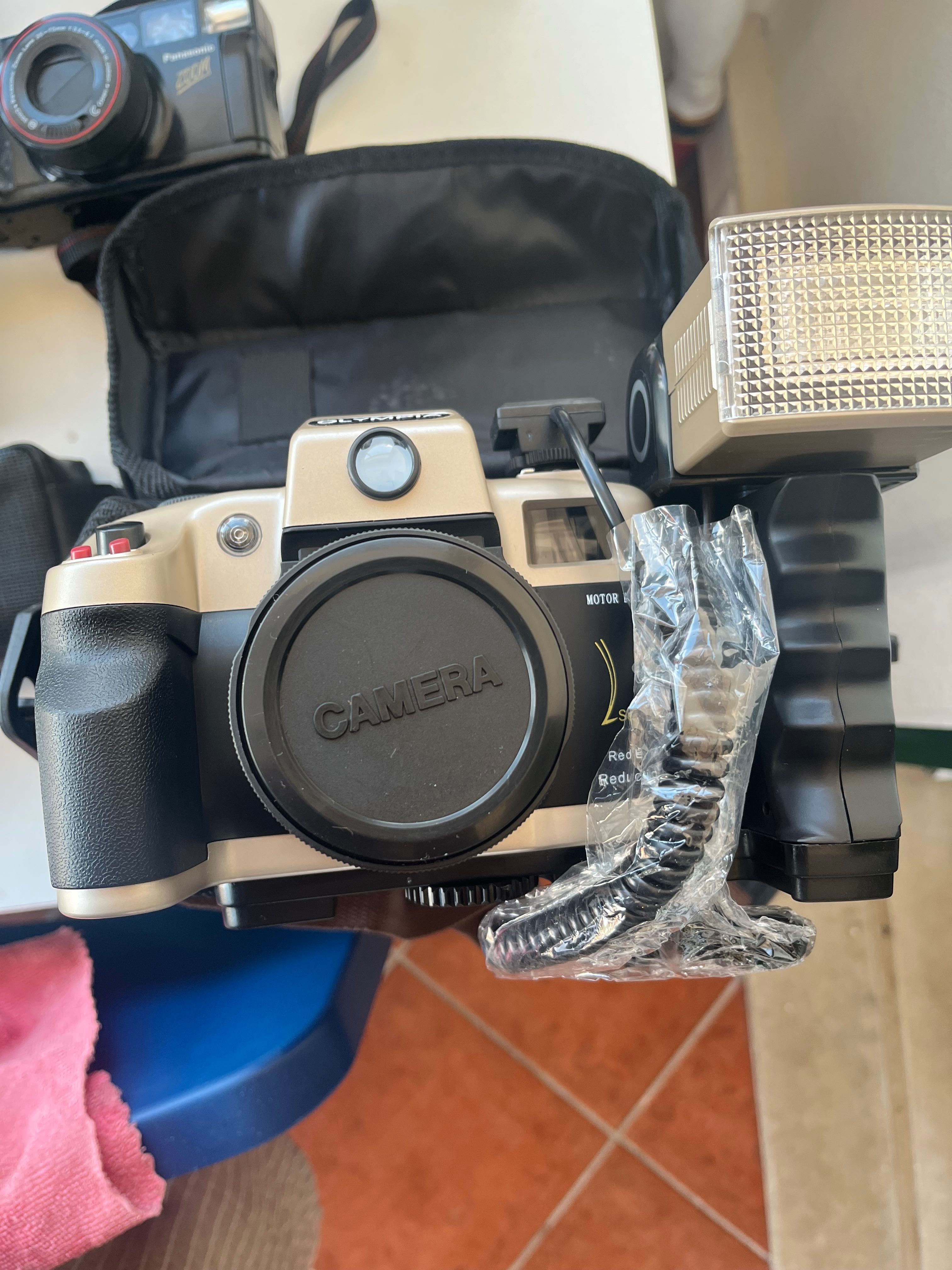 Câmeras fotográficas e câmera de filmar