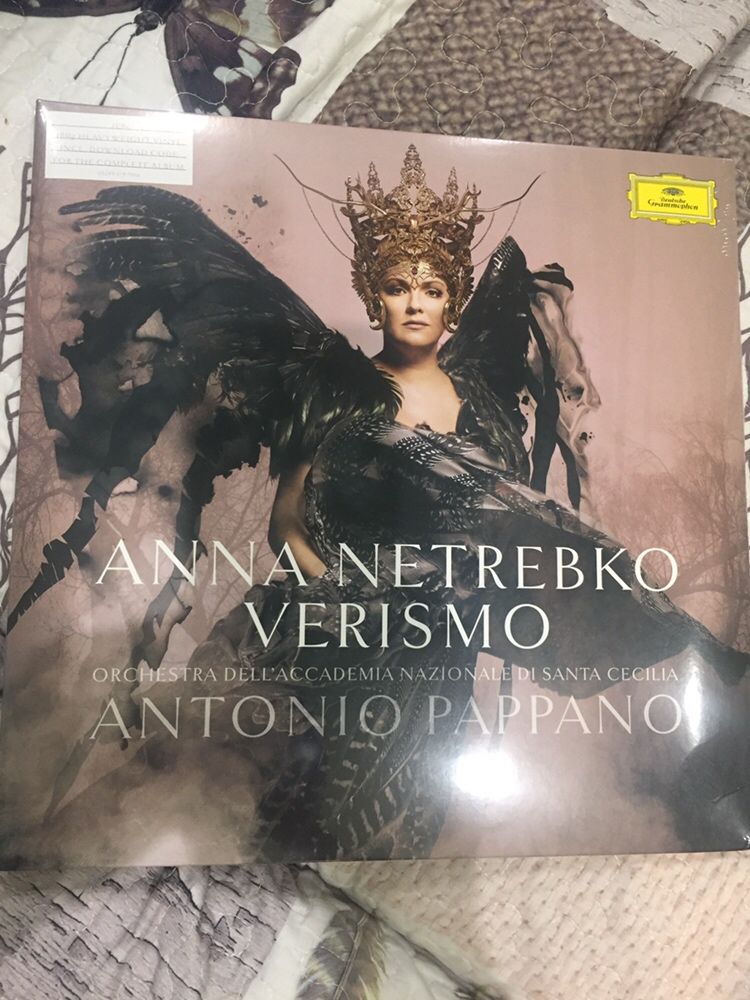 Anna Netrebko Verismo 2LP (пластинка, Callas, опера, Нетребко, opera)